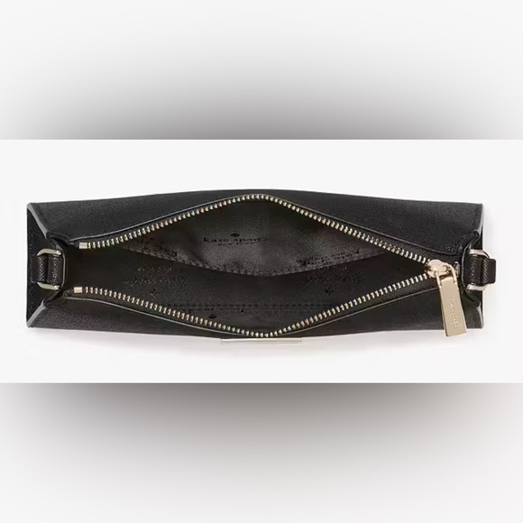 NWT Kate Spade Black Sparkle Clutch - Picture 4 of 5